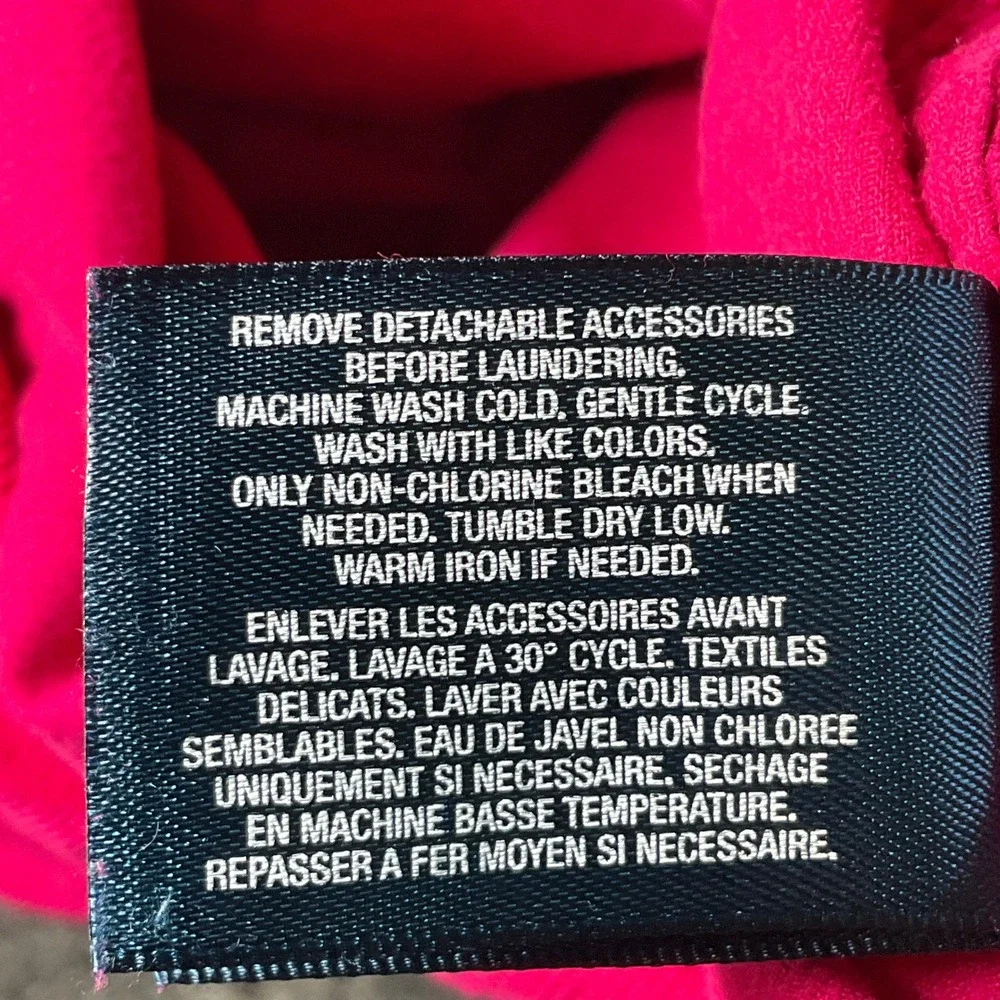 Ralph Lauren Corduroy Dress Kids 12 Pink Ruffle Drop Waist Preppy Dark Academia